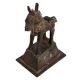 Used Brass Standing Horse Tribal Art Figurine