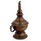 Vintage Brass Household  Single Wick Oil Lamp