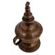 Vintage Brass Household  Single Wick Oil Lamp