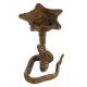 Brass Snake Head Oil Lamp