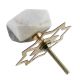 Grey And White Stone Hammer Cabinet Knobs
