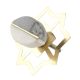 Grey And White Stone Knobs