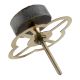 Grey Stone Copper Round Dresser Knobs