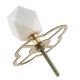 Hexagon Stone Cabinet Knobs