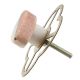 Pink And White Stone Knobs