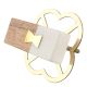 Rectangle Stone And Wooden Long Cabinet Knobs