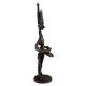 Tribal Brass Statue Drummer Musician