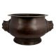 Bras Indoor Planter Two Sided Dragon Side Statue