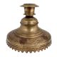 Brass Floral Engraved Hookah Base For Luxurious Display