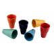 Decorative Handcraft Ceramic Multicolour Tea Cups in Set of 6