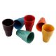 Handcraft Ceramic Multicolour Tea Cups in Set of 6