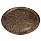 Bell Metal Tray Or Plate Hand Carved Village Landscape And Farming Scene