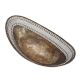 Brass Wired Boat Shaped Basket Fruit Decoration