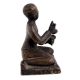Brass English Gentlemen Sitting Holding Instrument