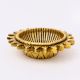 Hand crafted Sunflower Brass Oil Lamp