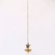 Brass Lord Ganesha With Hanging Lamp Or Diya