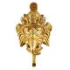 Magnificent Brass Ganesha Face Single Hook