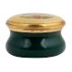 Congratulation Green Floral Painted Porcelain Box