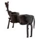Brass Long Camel Statue With Two Candle Holders