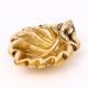 Brass Ganpati And Leaf Oil Lamp Diya