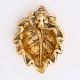 Brass Ganpati On Leaf Ritual Oil Lamp