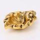 Brass Ganpati On Leaf Ritual Oil Lamp