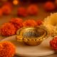 Conch Oil Lamp Diya Or Puja Lamps