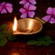 Shubh Labh Aum Brass Oil Lamp