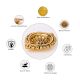 Designer Round Brass Oil Lamp Festive Diya