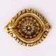 Designer Round Brass Oil Lamp Festive Diya