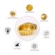Brass Mango Shaped Oil Lamp Gifting Diya