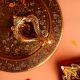 Decorative Conch Single Wick Oil Lamp Diya