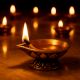 Brass Single Wick Traditional Brass Oil Diya