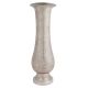 Brass Vase With Fine Floral Engraving