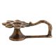 Handmade Brass Flower Shape Oil Lamp