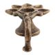 Handmade Brass Flower Shape Oil Lamp