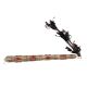 Horse Hunter with Red enamel work With Braided Suede Leather Straps