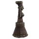Brass Gujarat Tribal Women Holding Two Bowls Candle Holder