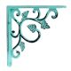 Antique Sea Green Small Shelves Brackets