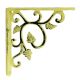 Antique Yellow Small Shelves Brackets
