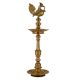 Fancy Tall Peacock 5 Wick Diya Oil Lamp