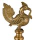 Fancy Tall Peacock 5 Wick Diya Oil Lamp