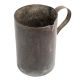 Oriental Bombay Engraved Brass Measuring Jug Side Handle