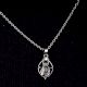 Semi precious Stone Embedded 925 Sterling Silver Pendant Jewelry