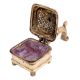 Brass Jali Box Incense Burner With A long handle