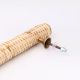 Natural Big Round Rattan Cabinet Handles 8 Inch