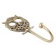 Golden Owl Wall Brass Decorative Hook