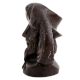 Pirate Head Mug Shaped Brass Pen Holder