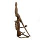 Brass Tribal Lord Ganesha Statue Elongated Trunk