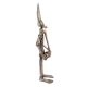 Brass Tribal Dokra Musician Ganesha Statue